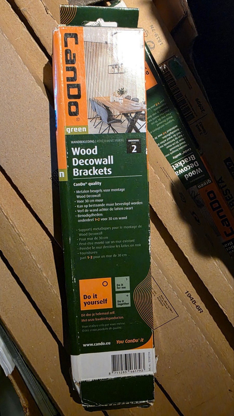 CanDo Wood Decowall Brackets - Nieuw in verpakking, Ophalen of Verzenden, Nieuw, Minder dan 50 mm, Overige typen