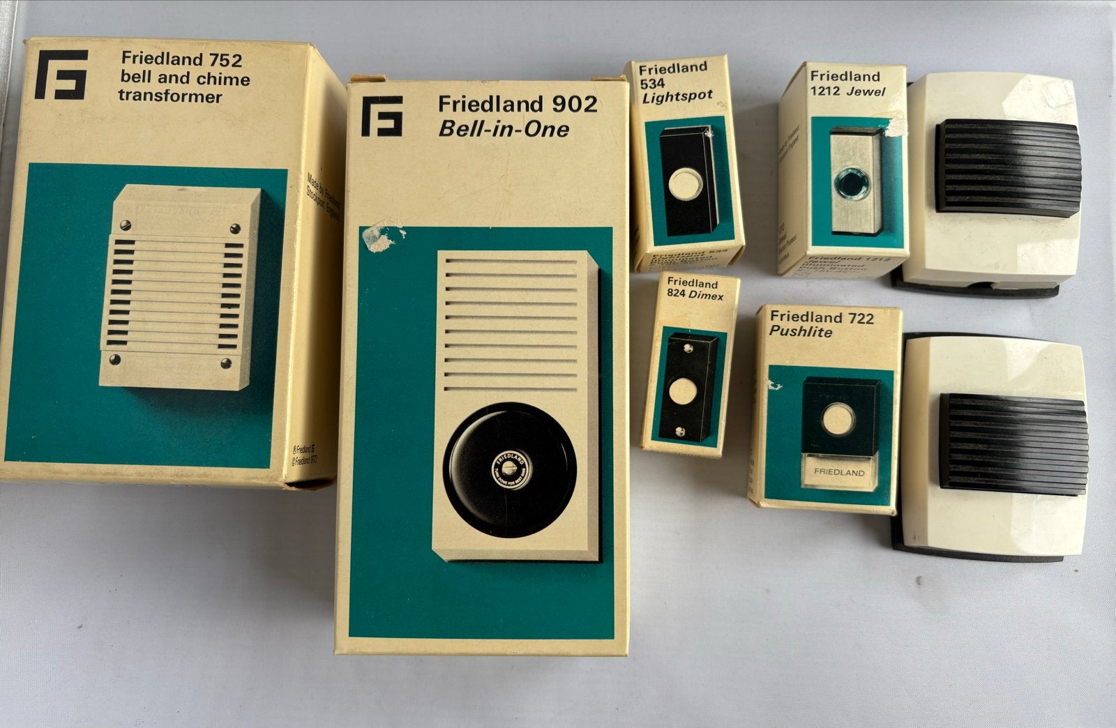 Friedland Deurbellen en Transformatoren - Vintage Collectie