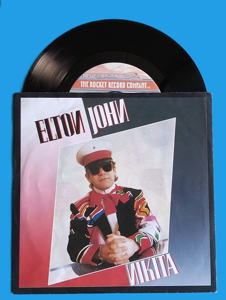 Elton John - Nikita (ft. George Michael & Nik Kershaw), Verzenden, Zo goed als nieuw, 7 inch, Pop