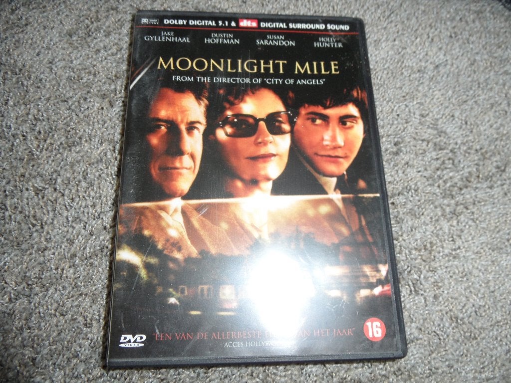 Originele DVD Moonlight Mile met Dustin Hoffman, Cd's en Dvd's, Vanaf 16 jaar, Ophalen of Verzenden, Gebruikt, Romantiek