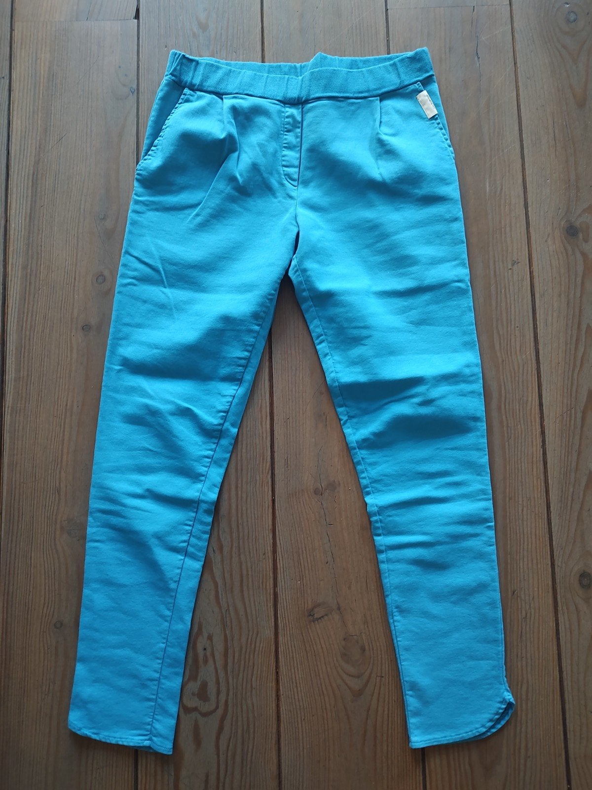 Penn&Ink NY broek maat L - Turquoise, Blauw, Maat 42/44 (L), Ophalen of Verzenden, Gedragen