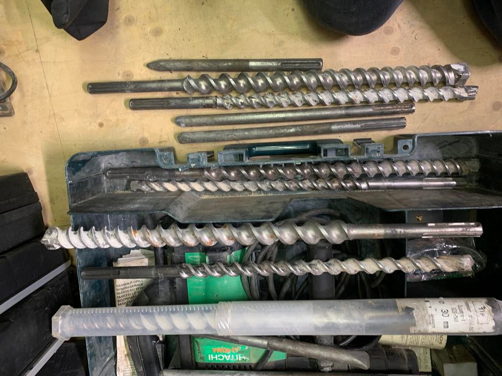 Hitachi boor en hakhamer, Ophalen of Verzenden, Gebruikt