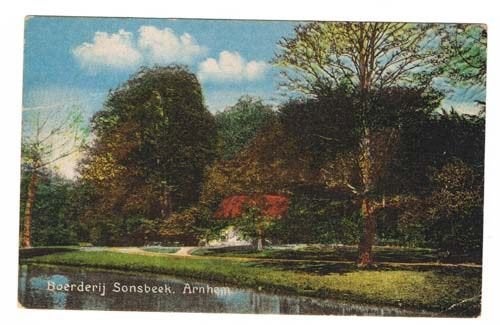 Oude Ansichtkaart - Boerderij Sonsbeek, Arnhem, Ophalen of Verzenden