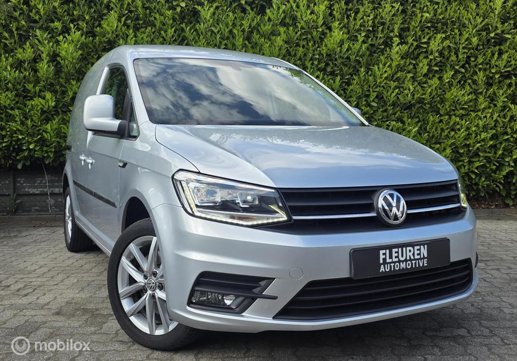 Volkswagen Caddy 2.0 TDI 150PK DSG MARGE|CLIMA|STOELVER|AHK, Stof, Gebruikt, 4 cilinders, Volkswagen