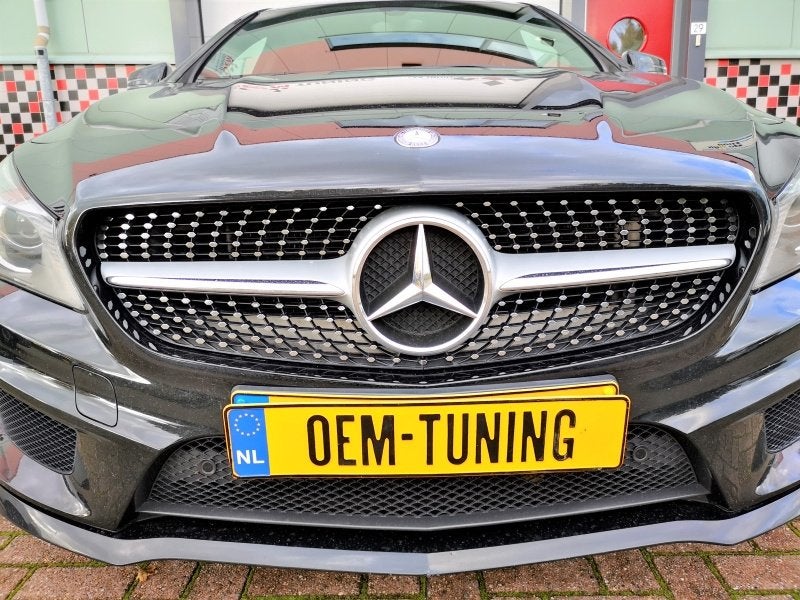 Grille geschikt voor CLA-Klasse W117 | Silver Diamond Style, Ophalen of Verzenden