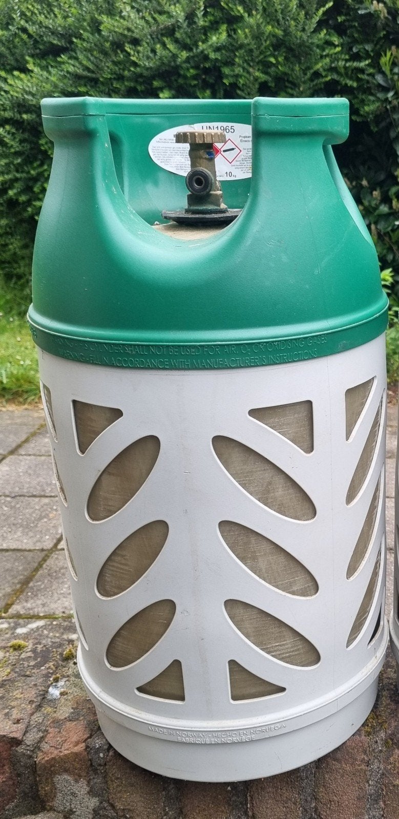 Benegas Light gasfles 10 kg - Leeg, Ophalen, Gebruikt, Benegas