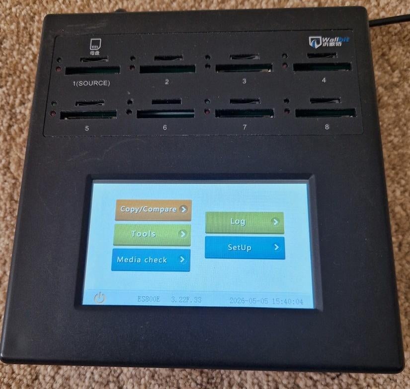 Flash Geheugenkaart Duplicator Lezen Cid Nummers, Ophalen, Zo goed als nieuw, UReach