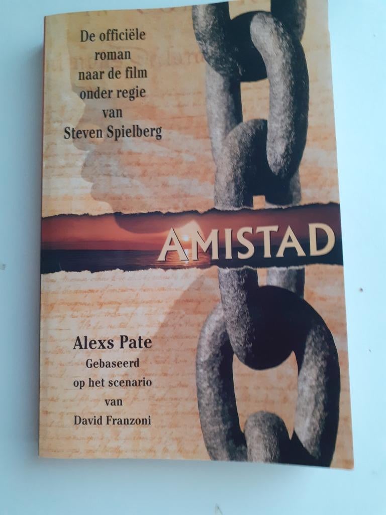 AMISTAD - Alexs Pate, Ophalen of Verzenden, Gelezen, Achtergrond en Informatie