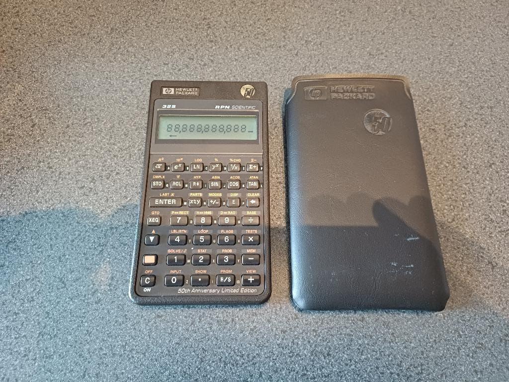 HP 32S RPN Scientific Calculator 50th Anniversary, Ophalen, Gebruikt