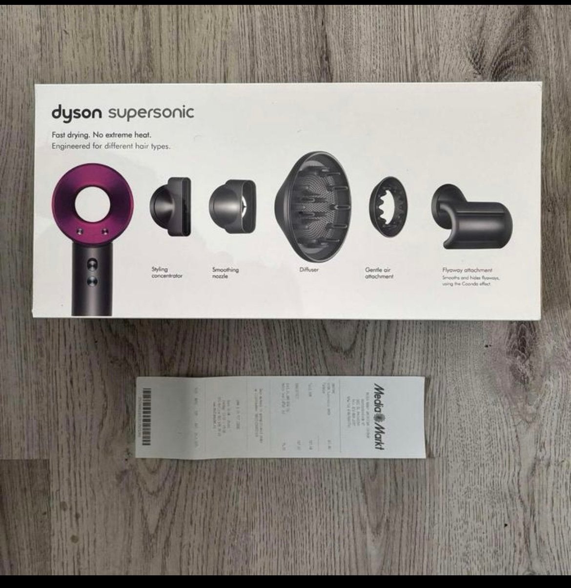 Dyson supersonic zo goed als nieuw, Verzenden, Zo goed als nieuw, Föhn of Haardroger