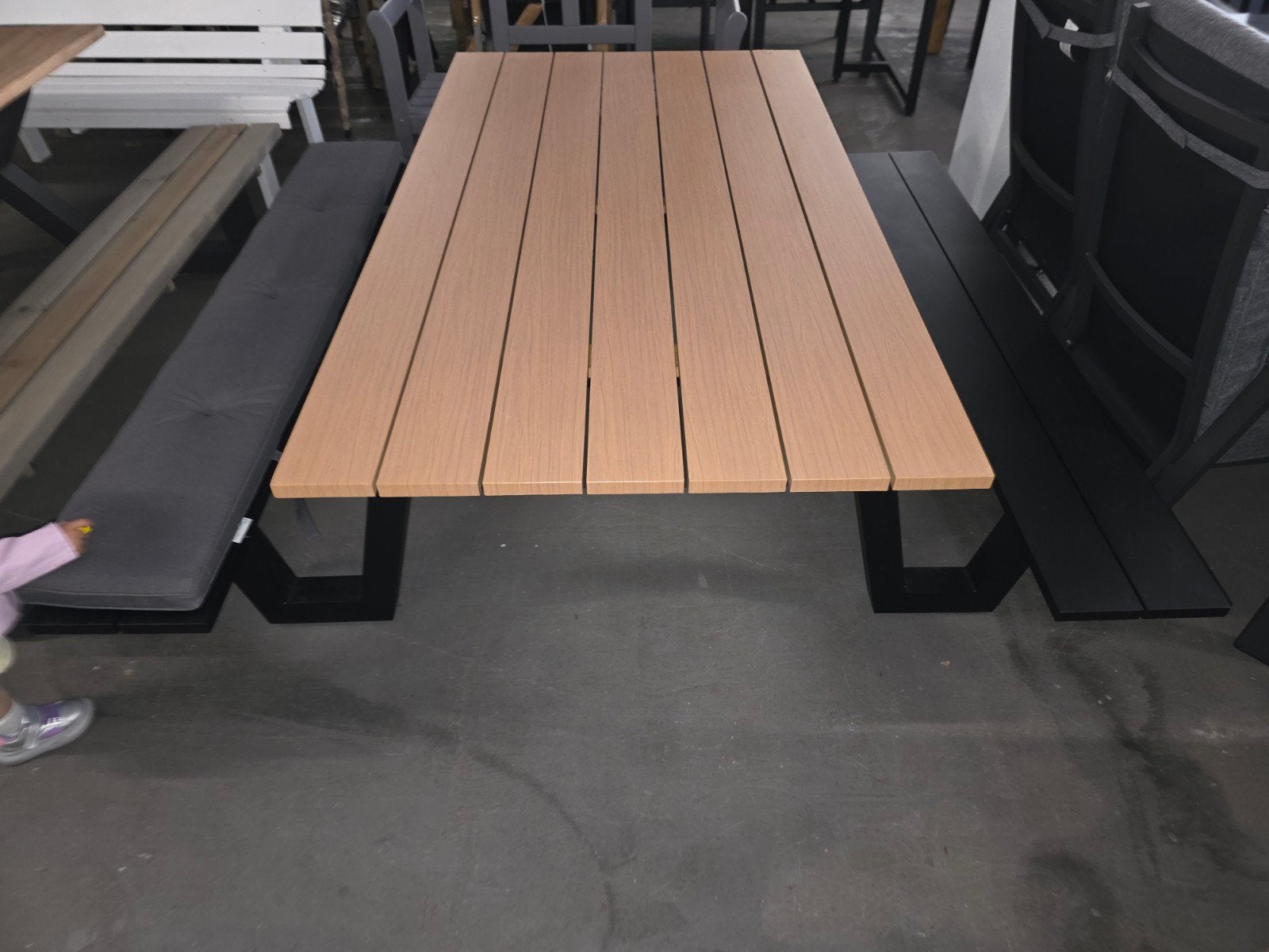 SenS-Line Lorenzo Picknickbank - 180 cm, Ophalen of Verzenden, Nieuw, Composiet