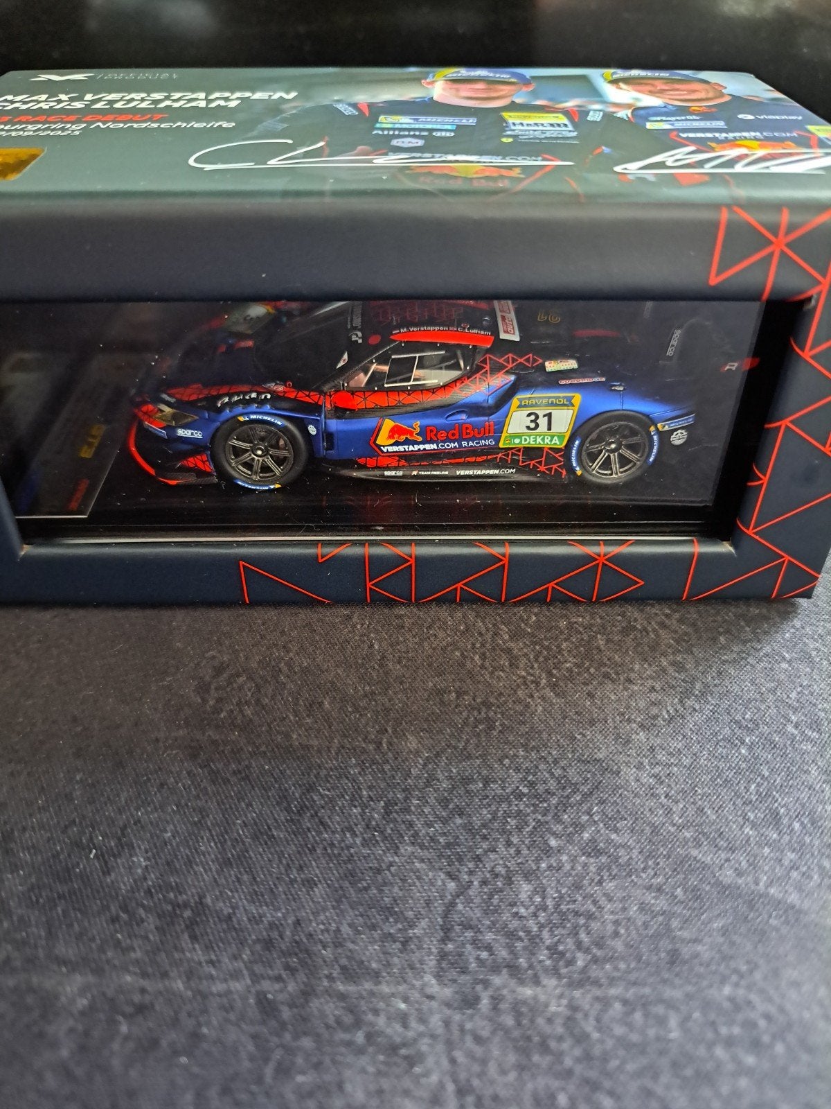 max verstappen/max verstappen GT3/ferrari 296 GT3/GT3, Ophalen of Verzenden, Nieuw, Formule 1