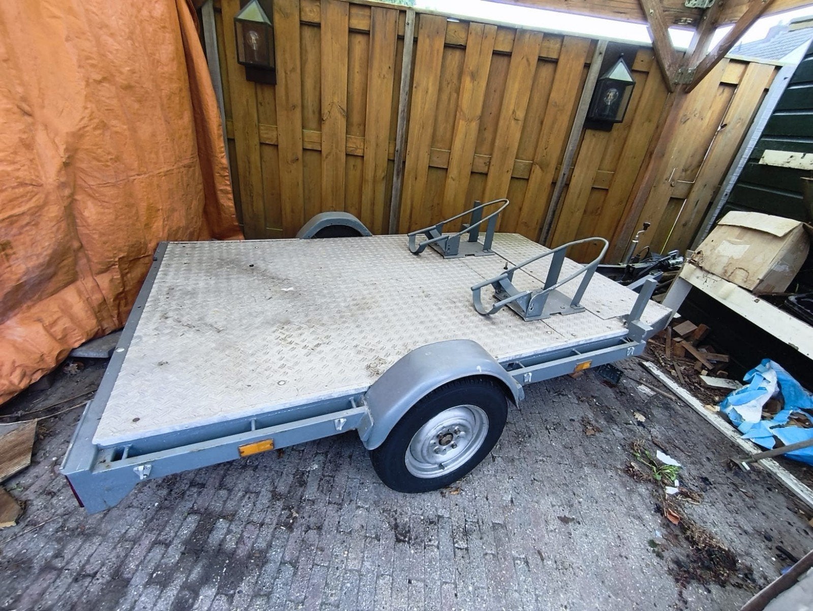 geremde motoren aanhanger, Ophalen, Gebruikt, Overige typen, 80 kg of meer