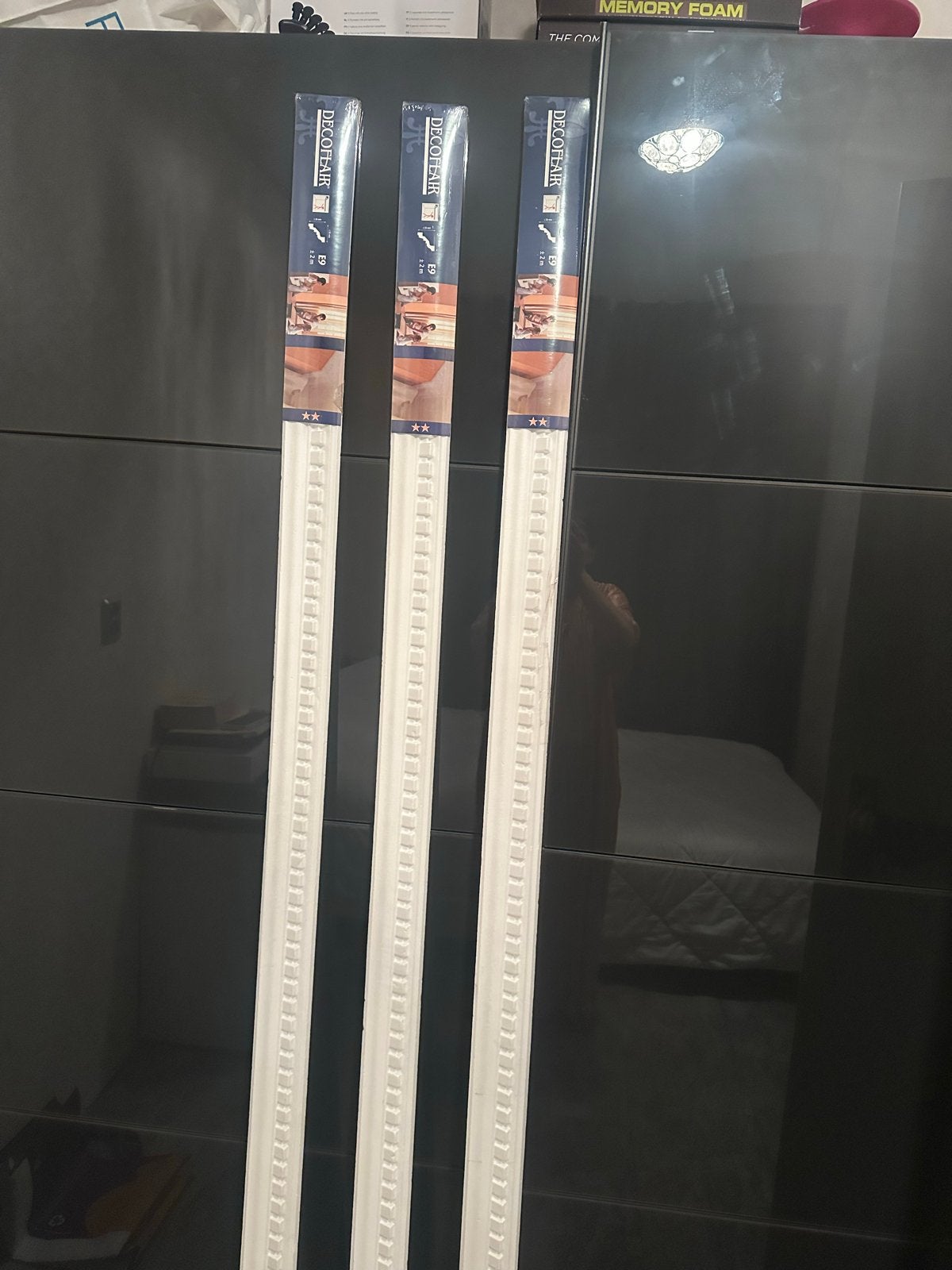 3x Decoflair wand Lijsten 2 m - Nieuw, Overige materialen, Ophalen of Verzenden, 200 tot 250 cm, Lijsten