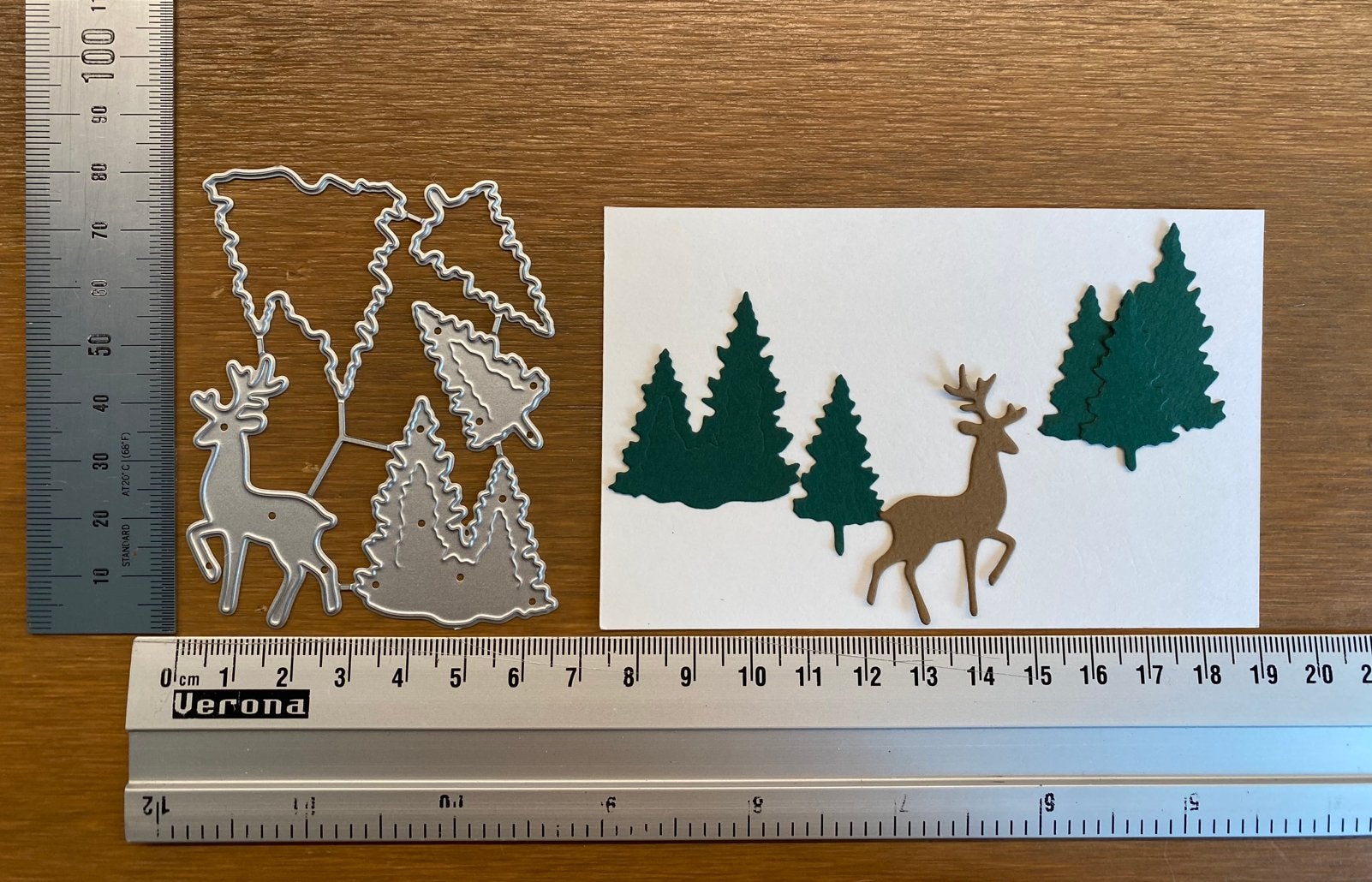 Snijmal Kerstbomen- Hert, Ophalen of Verzenden, Nieuw, Kerst, Pons of Mal
