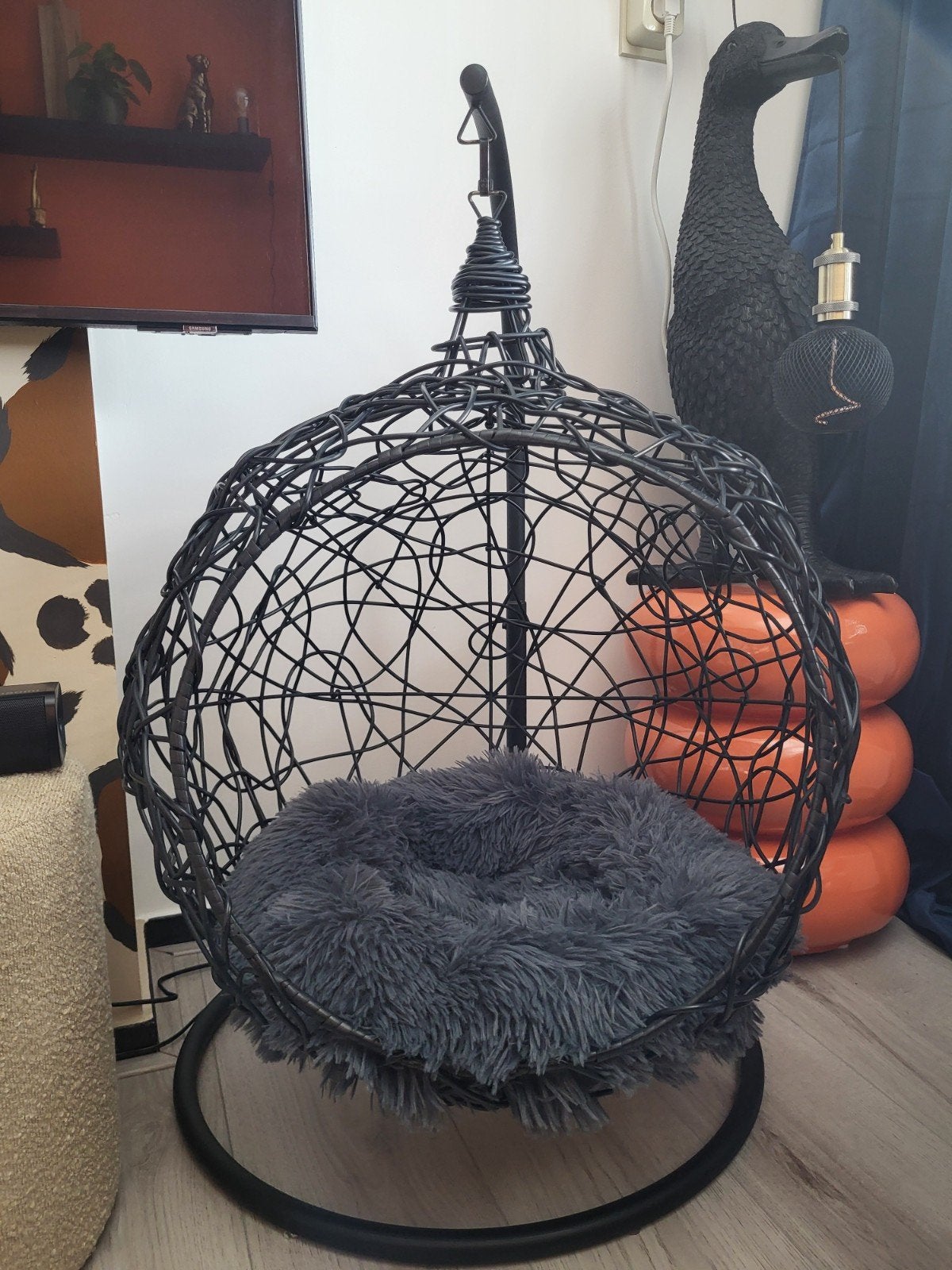 Katten hangmand, Ophalen, Gebruikt