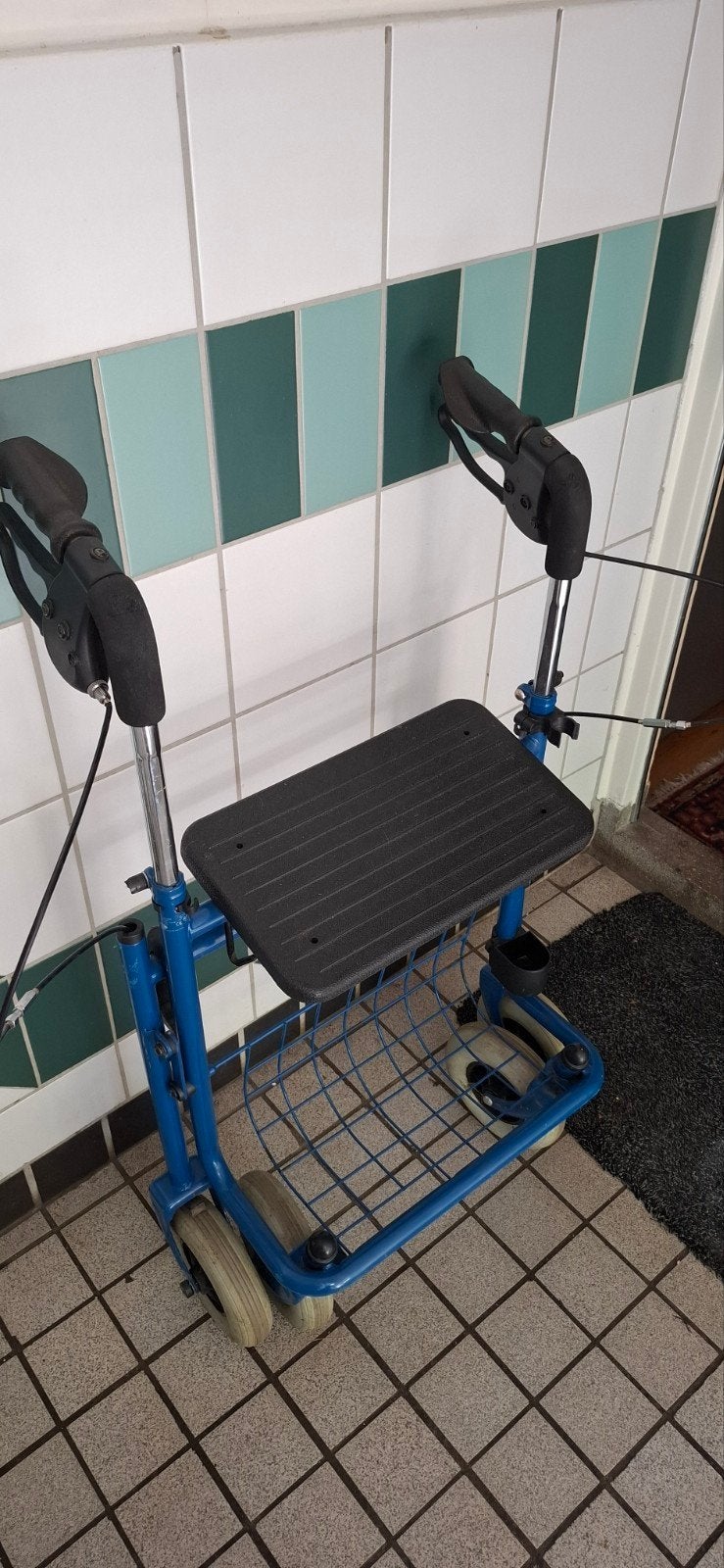 rollator,goede, Ophalen, Opvouwbaar, Gebruikt