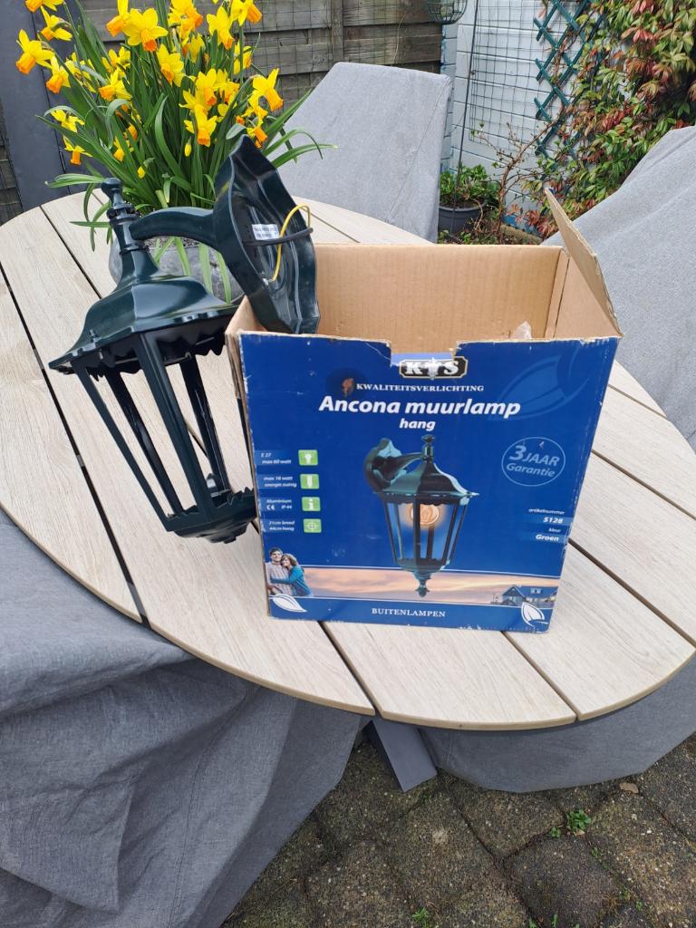 ANCONA buitenlamp, Wandlamp, Nieuw, Ophalen of Verzenden, Netvoeding