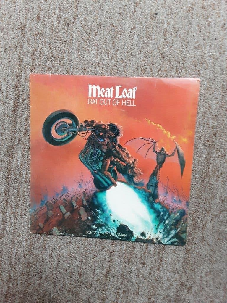 vinyl lp Meat Loaf bat out of hell, Cd's en Dvd's, Vinyl | Rock, LP, Gebruikt, Originele persing, Ophalen of Verzenden