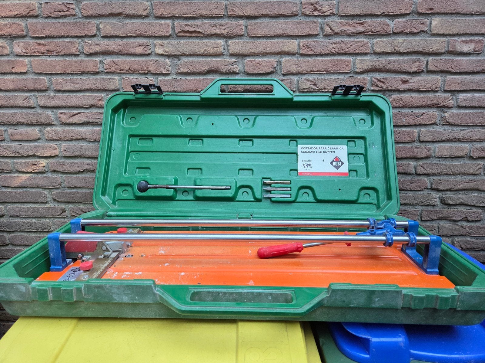 Rubi TS-60 Tegelsnijder - Made in Spain, Ophalen, Gebruikt, Snijgereedschap, Rubi