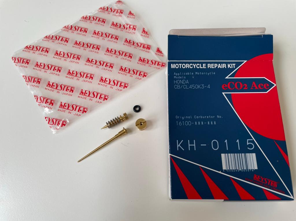Honda cb450k sproeier gasnaald keyster carburateur cb cl 450, Ophalen of Verzenden, Nieuw