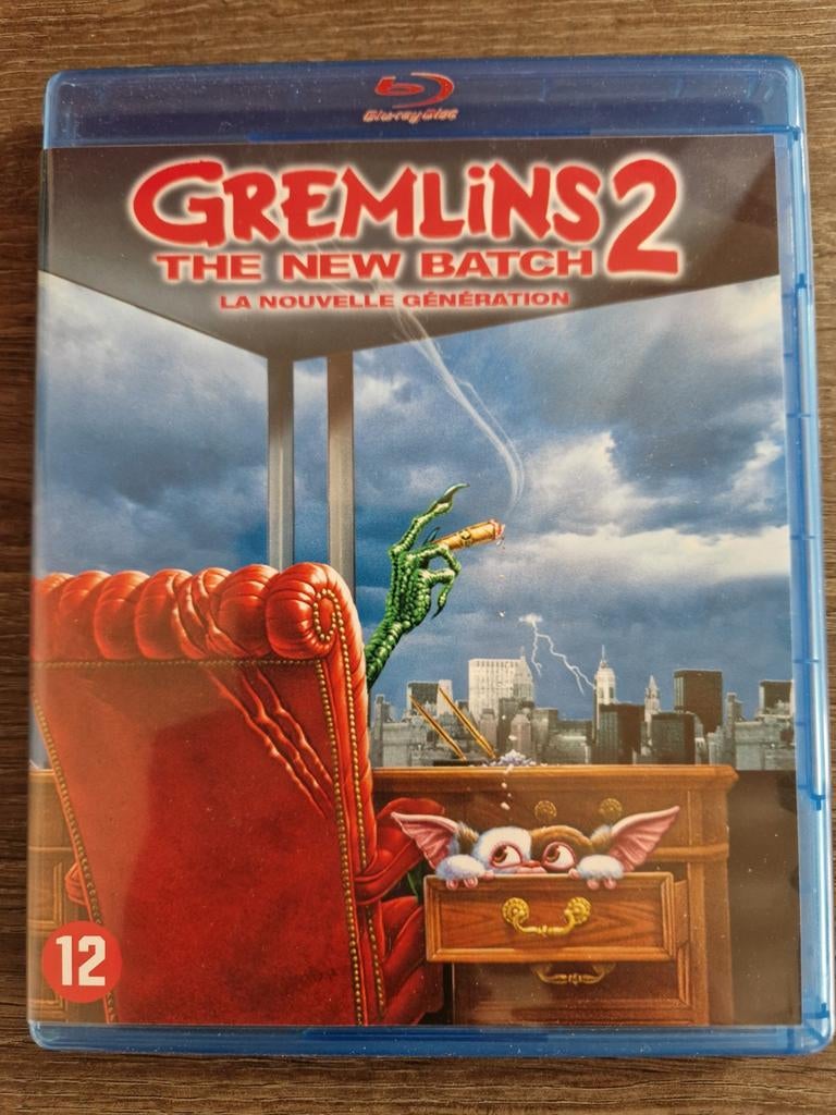 Gremlins 2: The New Batch (1990) blu-ray, Cd's en Dvd's, Blu-ray, Ophalen of Verzenden, Zo goed als nieuw, Horror
