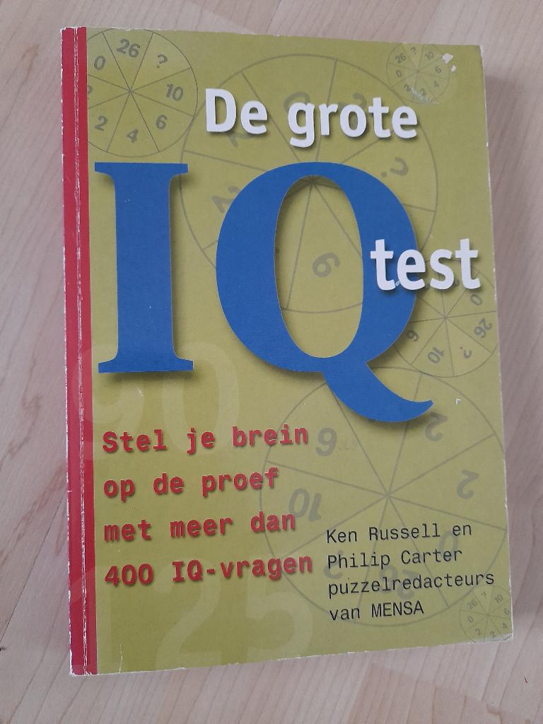 DE GROTE IQ TEST Ken Russell, Ophalen of Verzenden, Zo goed als nieuw