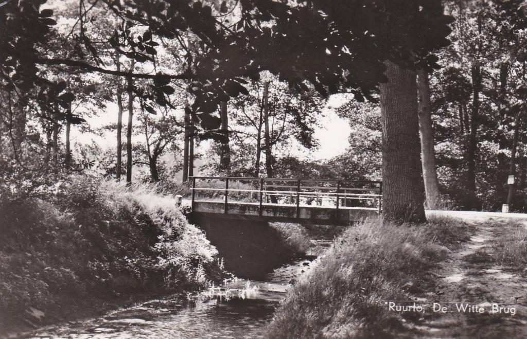 GA1594  De Witte brug Ruurlo Borculo Neede Vorden 1945, Verzenden, 1940 tot 1960, Gelopen, Gelderland