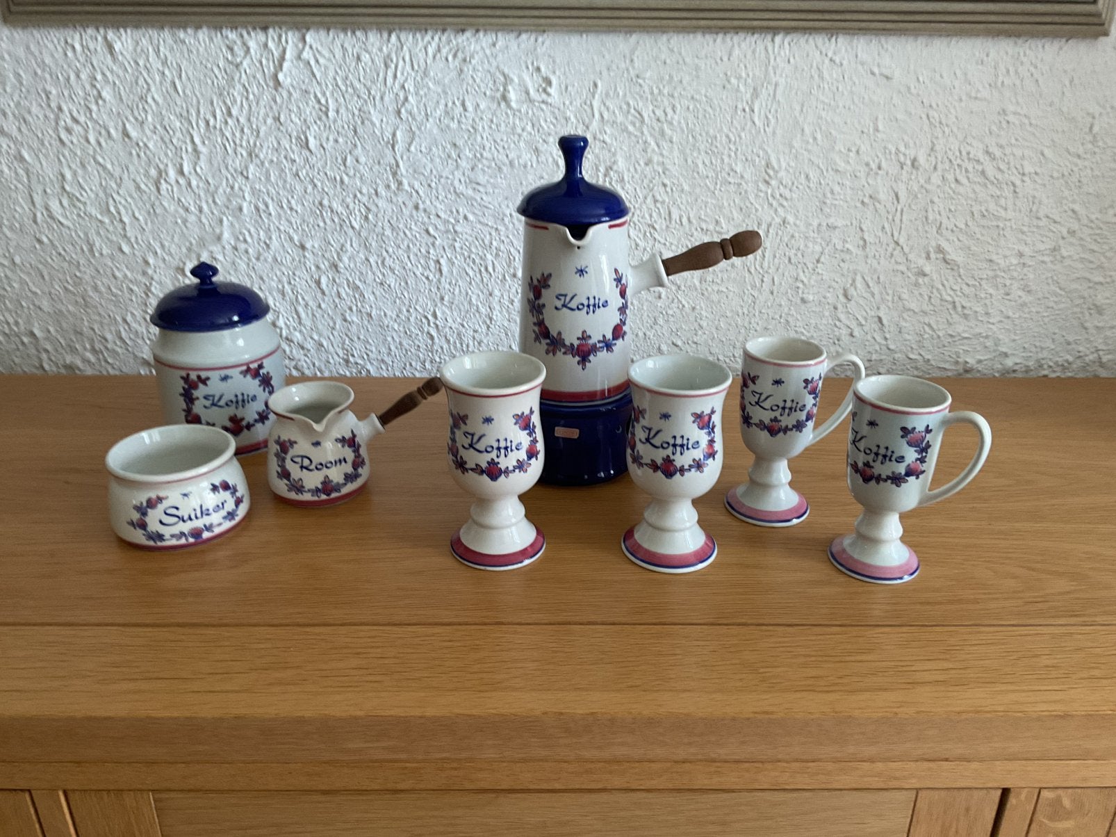 Koffiesetje van Zenith, Ophalen of Verzenden, Porselein, Overige stijlen, Overige typen