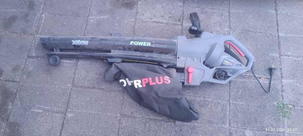 tuinstofzuiger, Ophalen, Gebruikt, Met opvangzak, Handgedragen