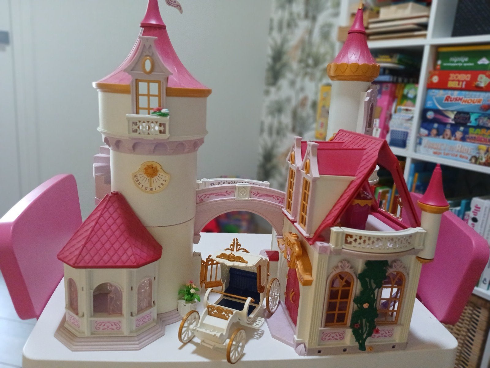 playmobile kasteel met koets, Ophalen, Gebruikt, Poppenhuis