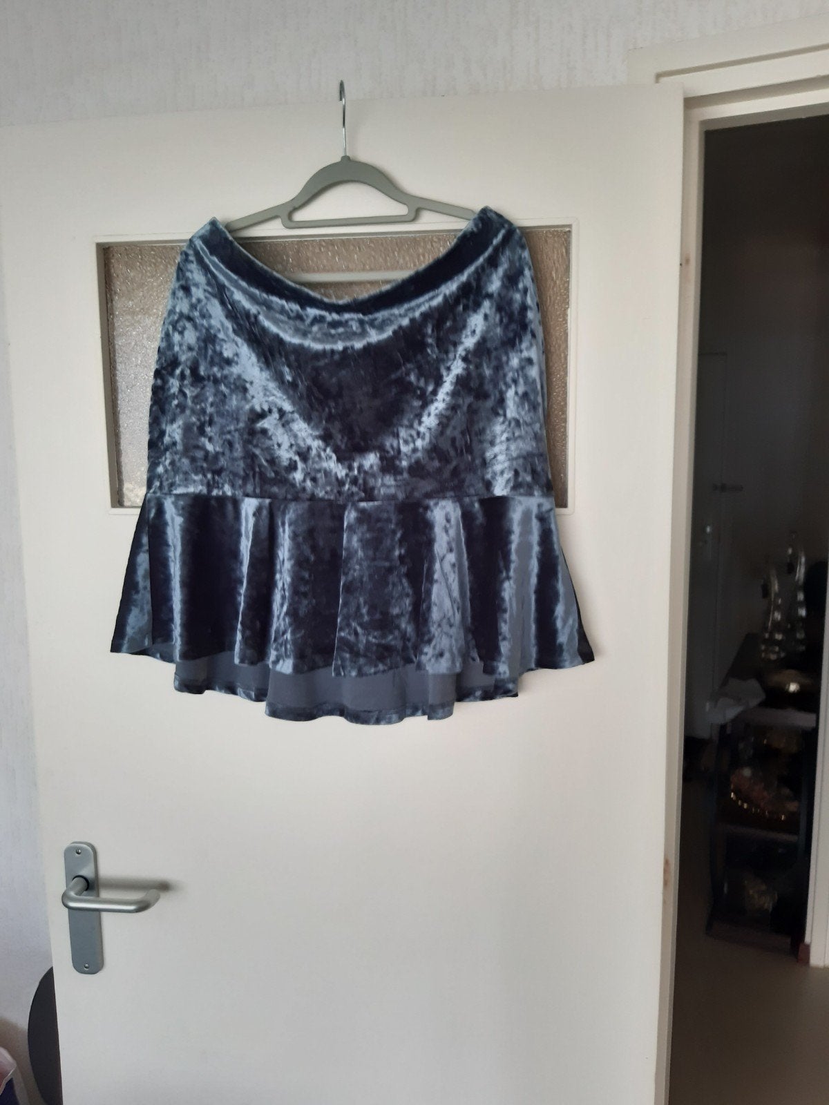 Rokje, Ophalen of Verzenden, Zo goed als nieuw, Blauw, Boven de knie
