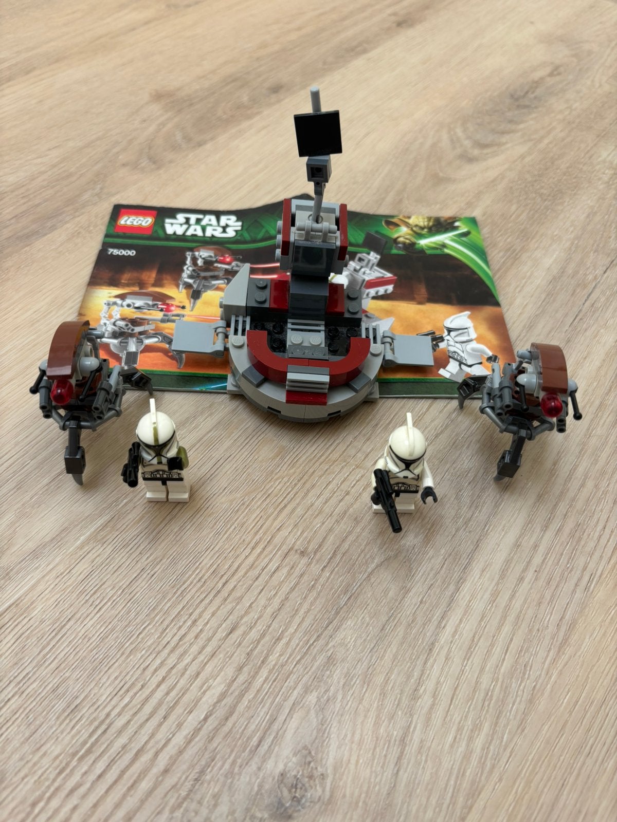 LEGO Star Wars 75000 Clone Troopers vs Droidekas, Inclusief minifiguren, Gebruikt, Star Wars, Lego