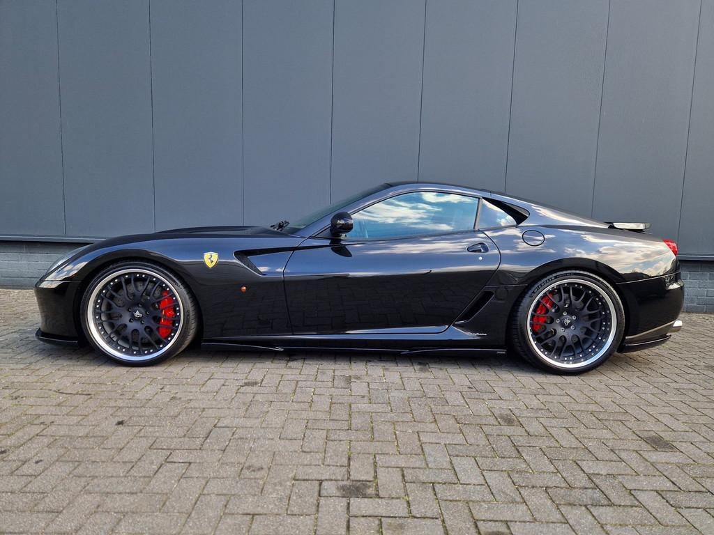 Ferrari 599 GTB /F1 Led /Daytona /Carbon /Hamann /Kreissieg, 5999 cc, Achterwielaandrijving, Gebruikt, Zwart