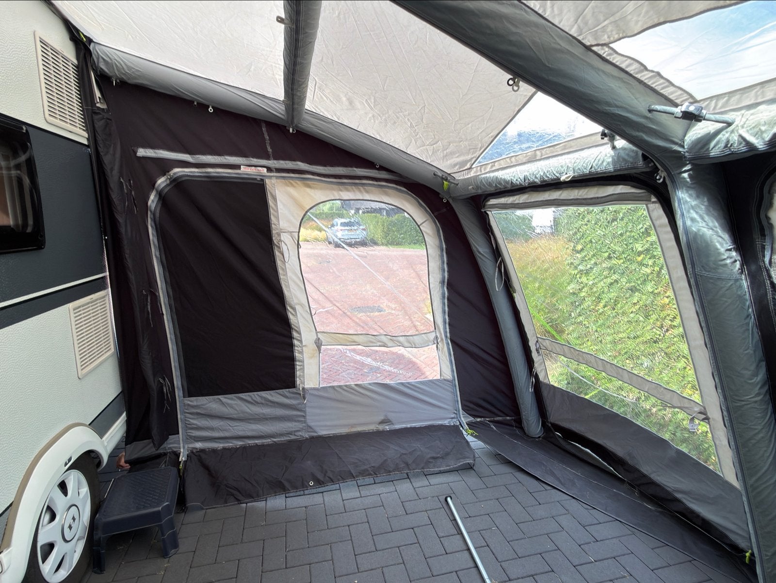 Kampa Dometic Motor Rally Air Pro 330 XL voortent, Ophalen, Zo goed als nieuw, Polyester, Kampa Dometic