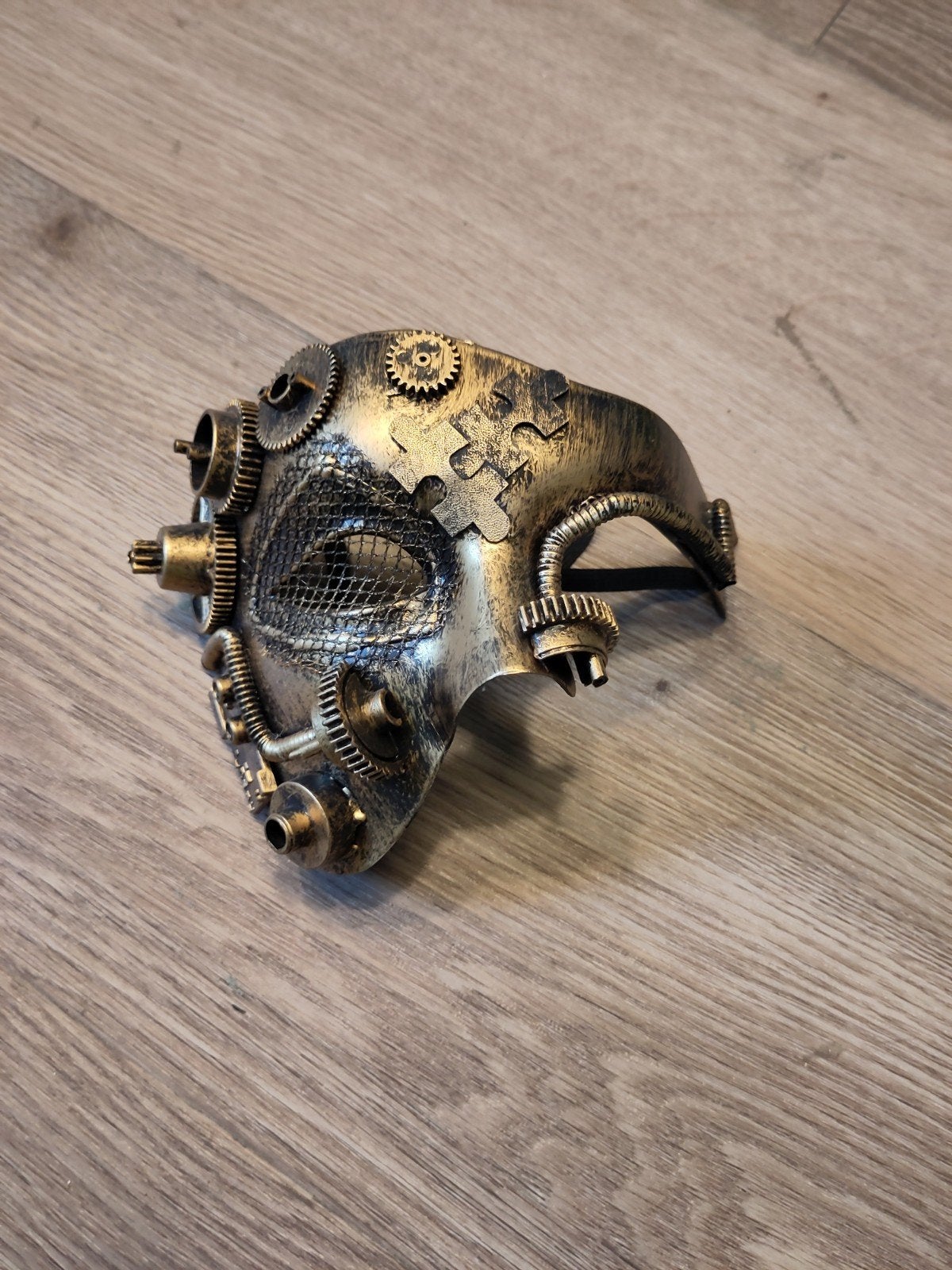 Uniek Steampunk Masker - Handgemaakt, Ophalen of Verzenden, Zo goed als nieuw, Overige typen