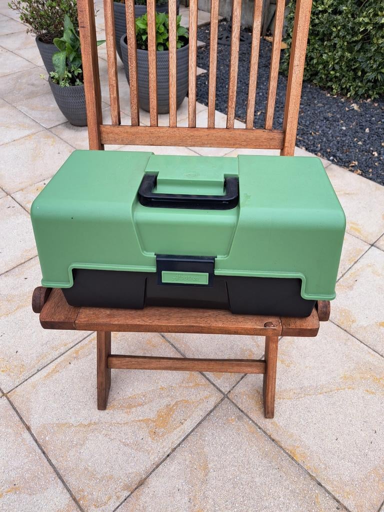 Albatros viskoffer - Groen/Zwart - Handige opbergbox, Ophalen, Nieuw, Koffer of Tas