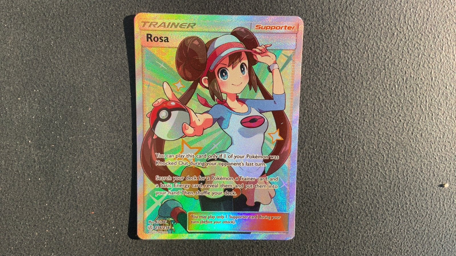 Rosa trainer, Ophalen, Zo goed als nieuw