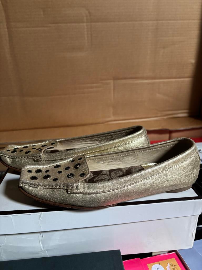 Authentieke Coach loafers - Maat 37 - Zo goed als nieuw, Kleding | Dames, Schoenen, Zo goed als nieuw, Instappers, Overige kleuren