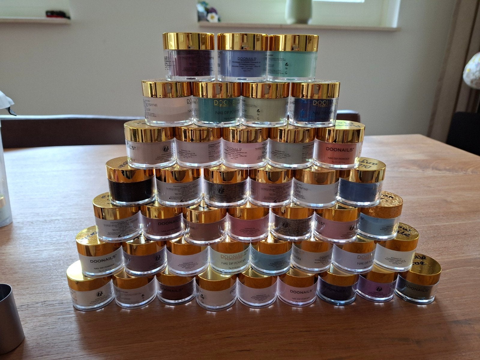 Doonails poedercollectie 59 potjes!, Ophalen, Overige kleuren, Handen en Nagels