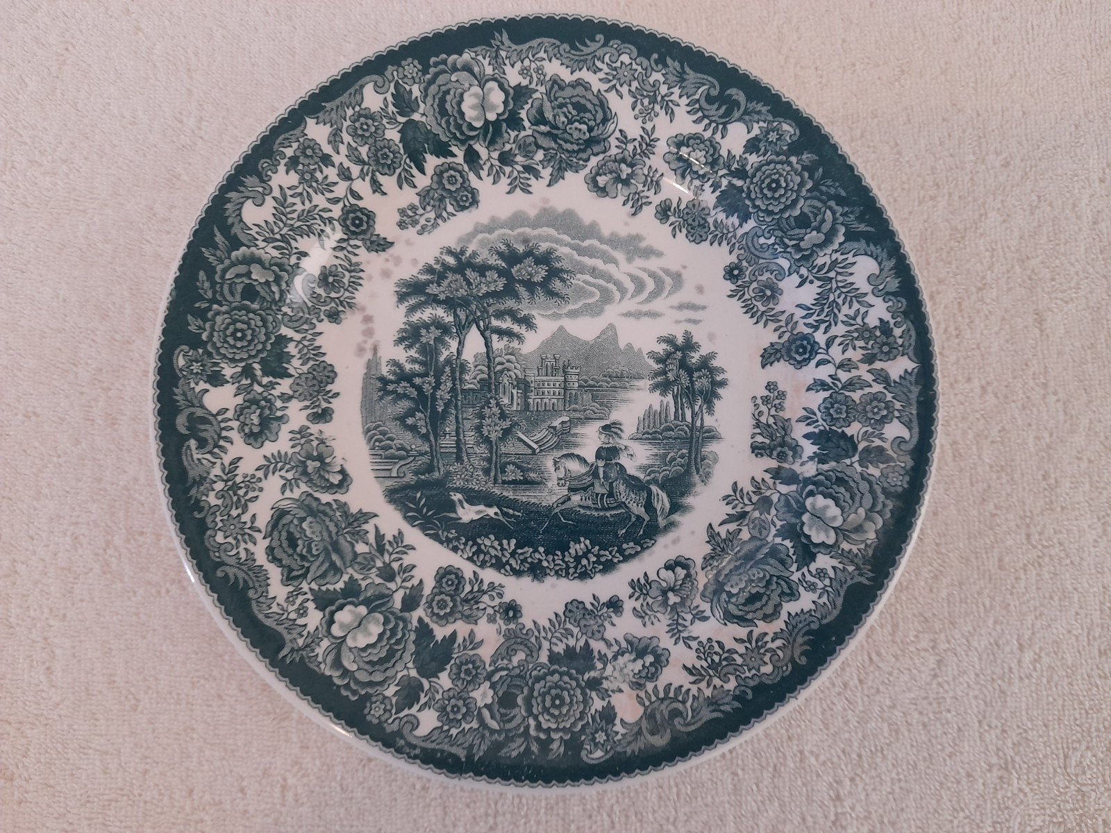 Vintage Petrus Regout Amazone bord, Ophalen of Verzenden