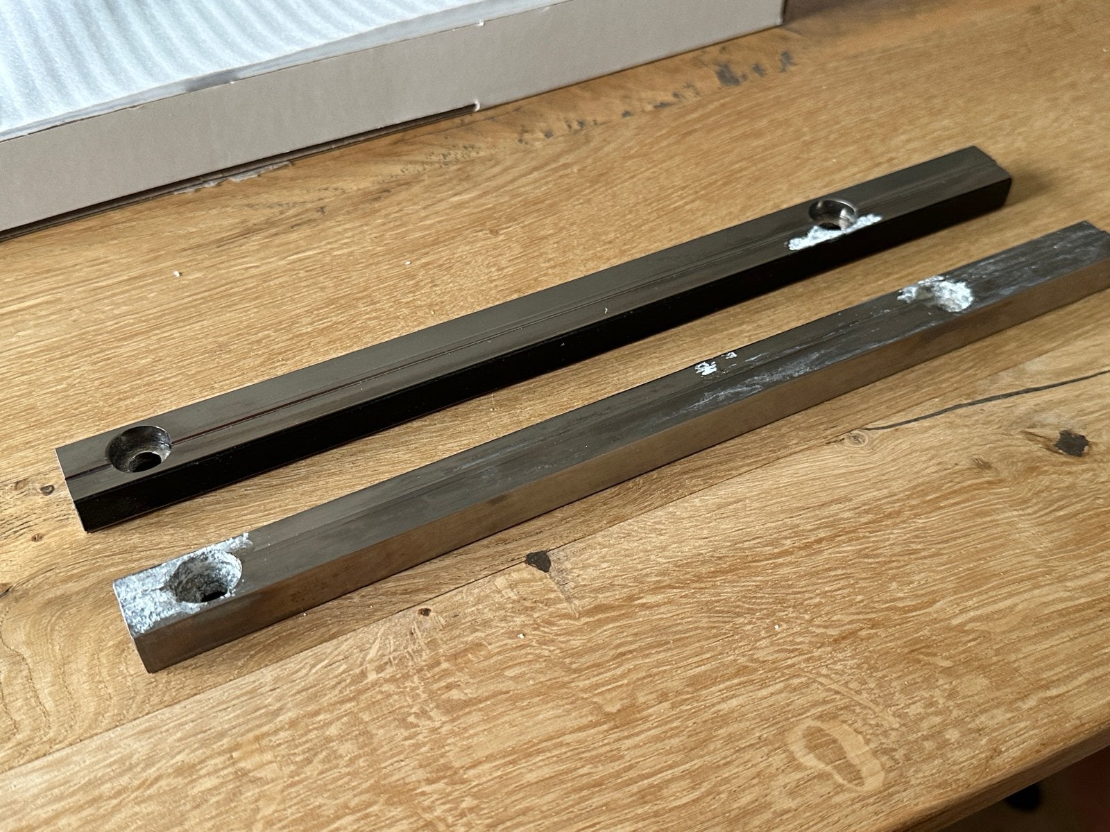 Blaufoss Finn glazen plank bevestiging 440x150mm, Ophalen, Minder dan 50 cm, Gebruikt, Overige typen