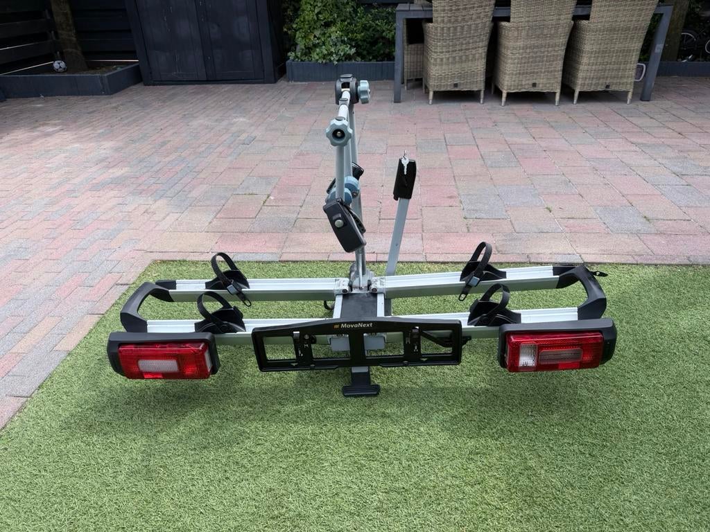 MovaNext Lux fietsendrager, Auto diversen, Ophalen, Elektrische fiets, Zo goed als nieuw, 2 fietsen