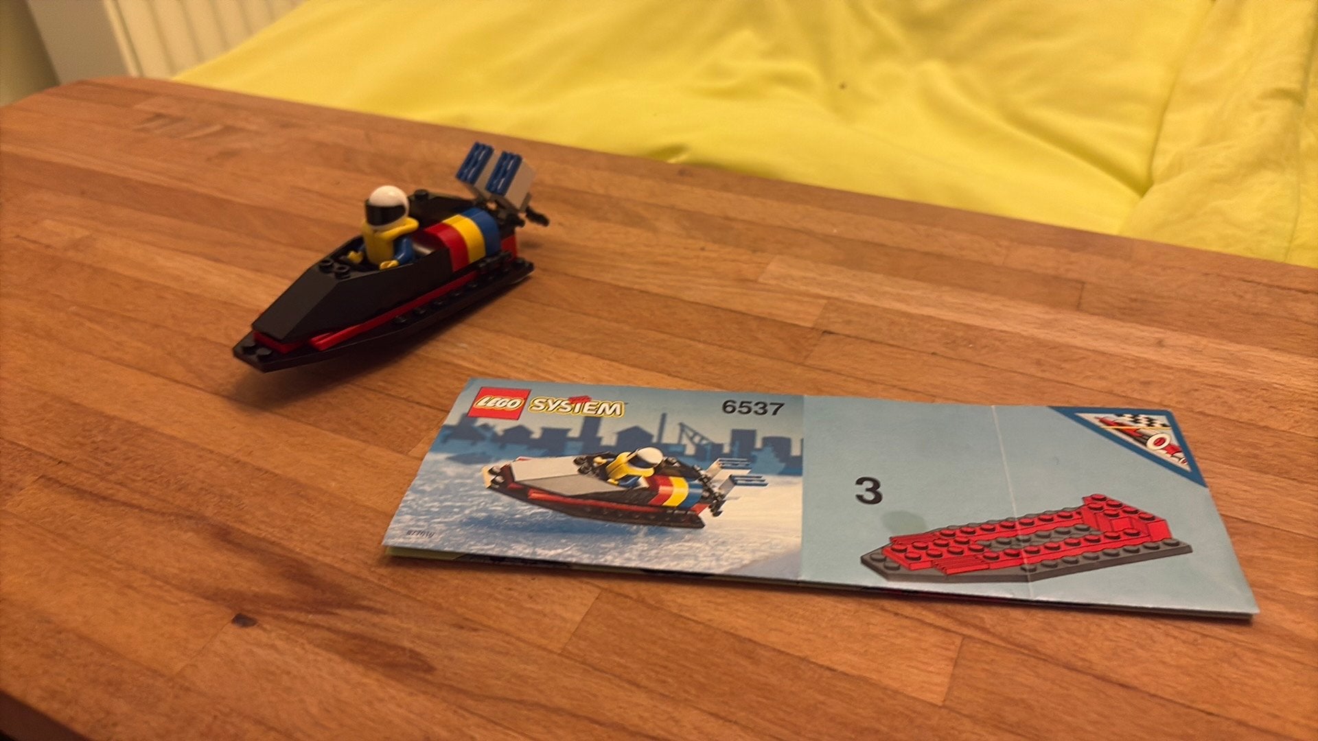 Lego 6537 hydro racer, Gebruikt, Overige thema's, Lego, Inclusief instructies