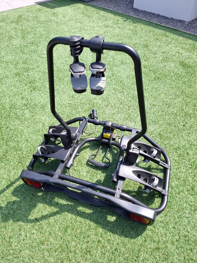 Hapro Atlas 2 fietsendrager 7-polig, Auto diversen, Fietsendragers, Ophalen, 2 fietsen, Gebruikt, Trekhaakdrager