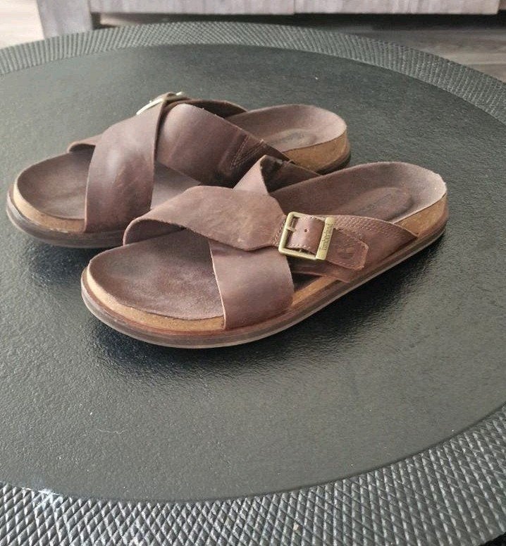 Timberland Amalvi Vibes Cross Slide Sandalen Heren Maat 44, Kleding | Heren, Schoenen, Sandalen, Bruin, Timberland, Ophalen of Verzenden