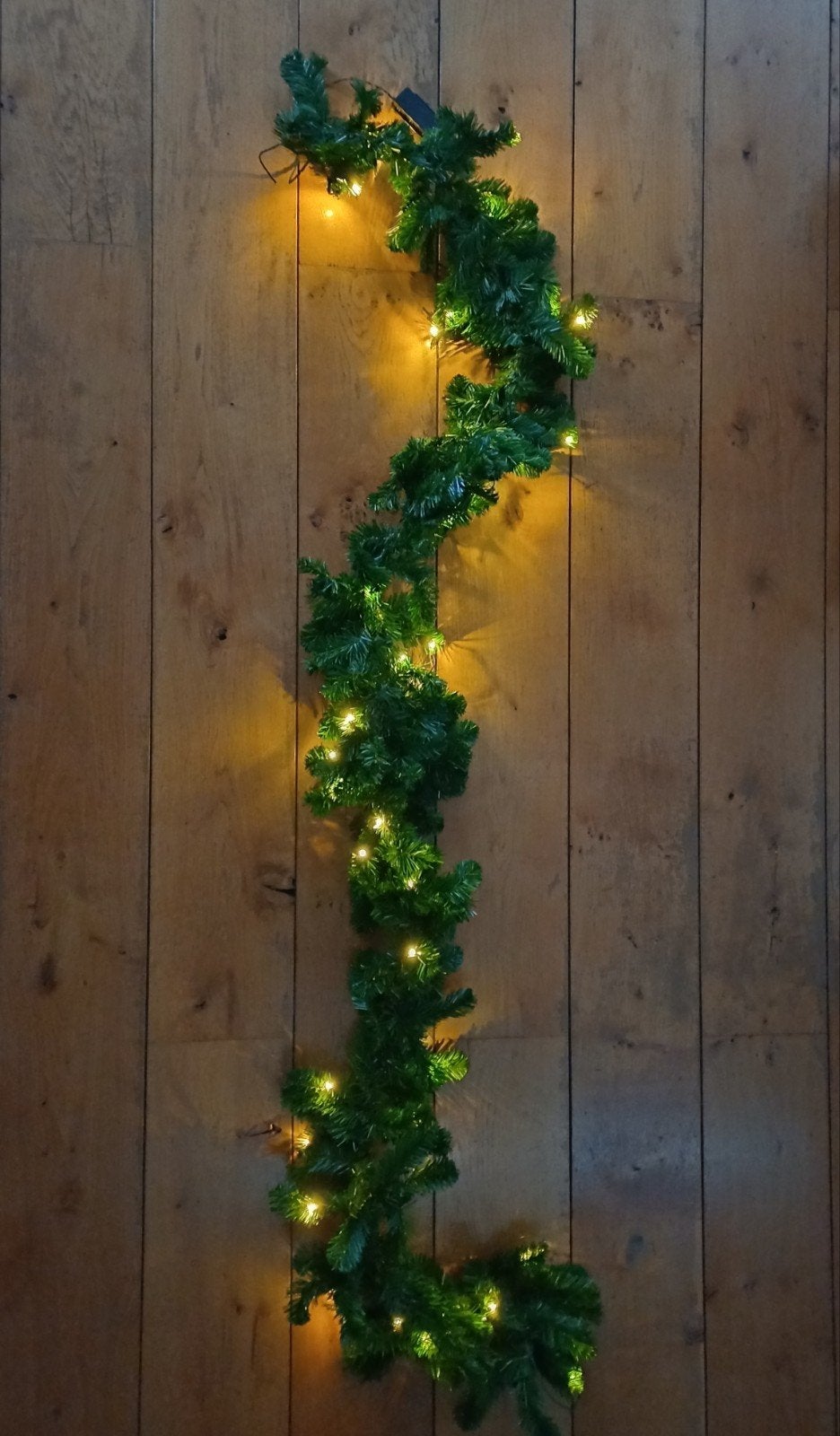 Zgan. Kersttak met Verlichting , 165 cm lang voor € 10, Diversen, Kerst, Ophalen, Zo goed als nieuw