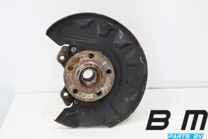 Wiellagerhuis + wiellager LV VW Polo 6R 6Q0407255S, Gebruikt