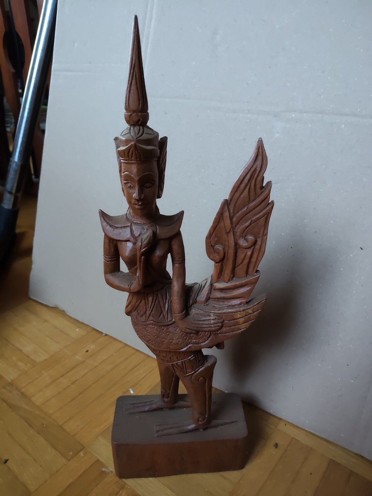 Houten Garuda beeld - Handgesneden Aziatische sculptuur, Antiek en Kunst, Kunst | Beelden en Houtsnijwerken, Overige onderwerpen