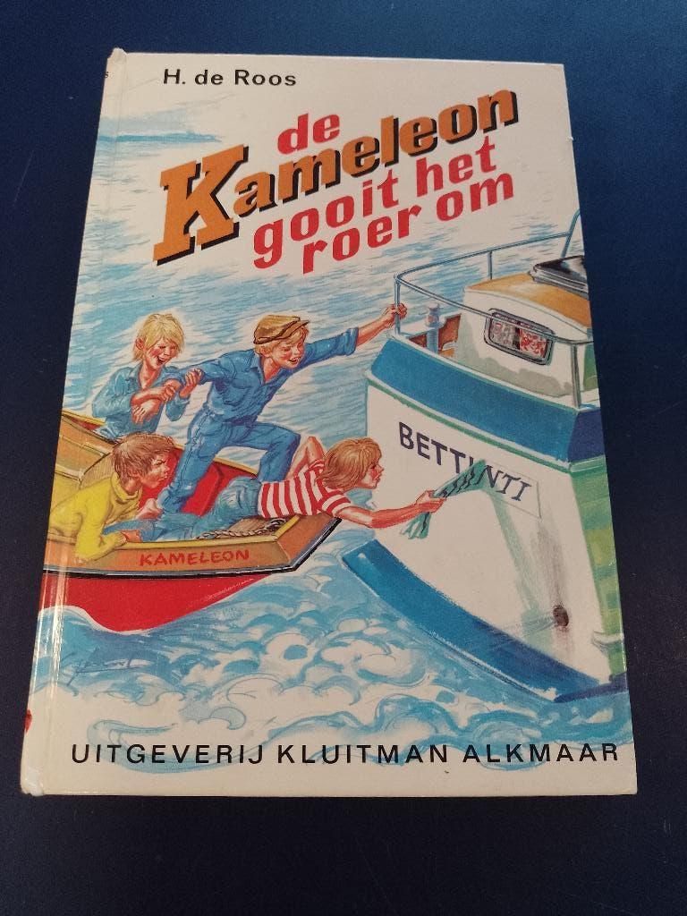 De Kameleon gooit het roer om (1e druk!), Boeken, Ophalen of Verzenden, Gelezen, H. de Roos